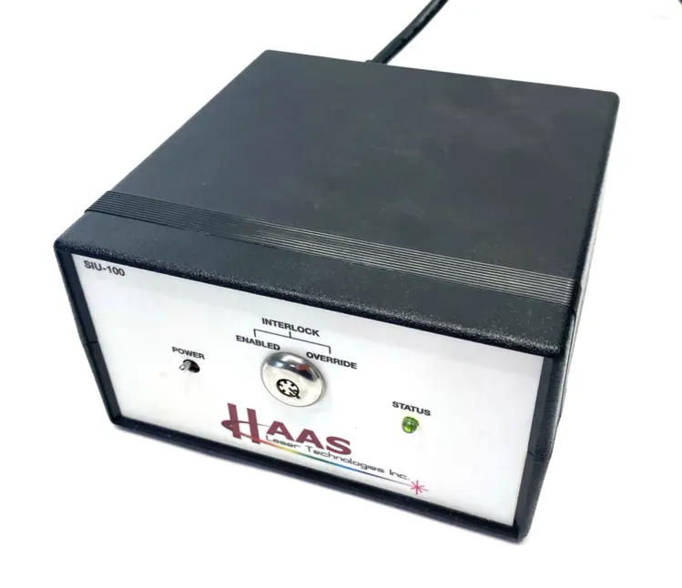 Used HAAS LASER TECHNOLOGIES SHUTTER INTERLOCK UNIT NO KEY 120V 1-PH Misc Industrial Equipment | Maverick Industrial Sales #1098757