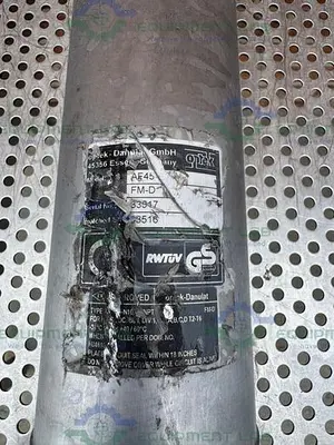 USED OPTEK AF45-EX FM-D WAVELENGTH UV ABSORBTION SENSOR W/ 1.5" SANITARY FITTING