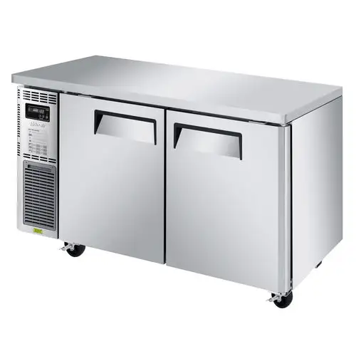 Turbo Air JUR-60S-N6 59" W Undercounter Refrigerator w/ (2) Section & (2) Door, 115v