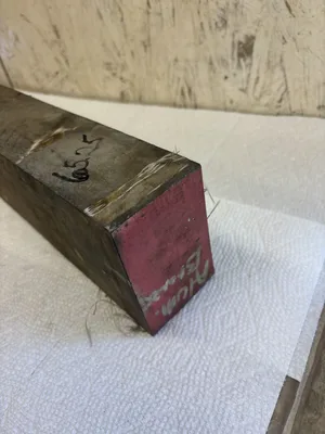 954 Aluminum Bronze Bar Stock 4.0625″ x 2.5625″ x 23″ lathe parts machining