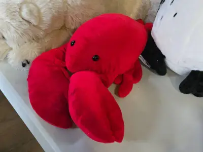 Lot of (3) Stuffed Animals - 24" Penguin, 20" Lobster, 24" Polar Bear