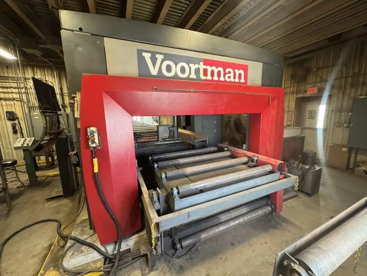Used 2009 VOORTMAN 806 Beam Coping Machines Georgia US | The Equipment Hub #1260567