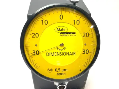 USED MAHR DIMENSIONAIR 4000:1 METRIC MECHANICAL AIR AMPLIFIER
