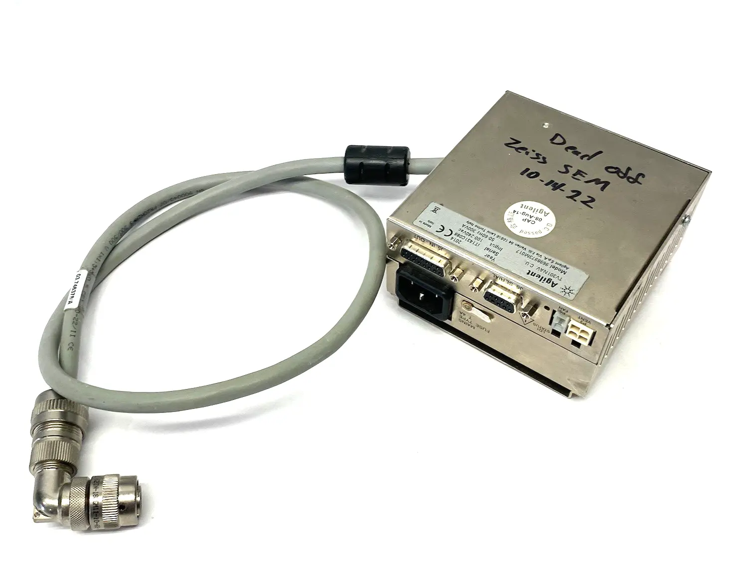 USED AGILENT VARIAN TURBO PUMP CONTROLLER TV301NAV C.U.