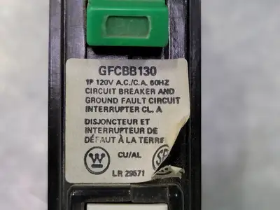 USED WESTINGHOUSE GFCBB130