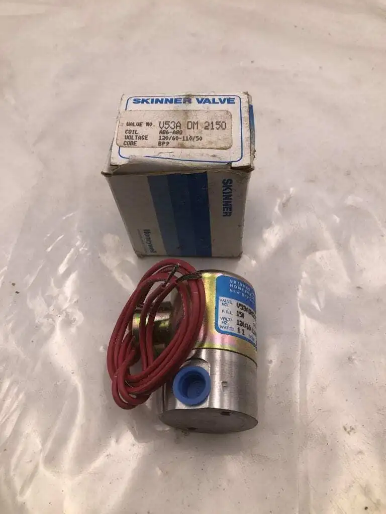 Skinner V53ADM2150 2 Way Solenoid Valve Exhaust 150 Psi