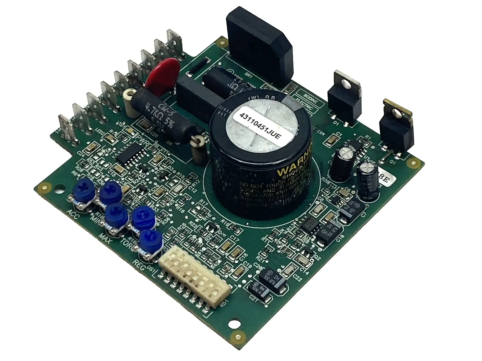 Used Bodine DC Motor Speed Control PCB REV.D Motor Control Parts Michigan US | Maverick Industrial Sales #1395200