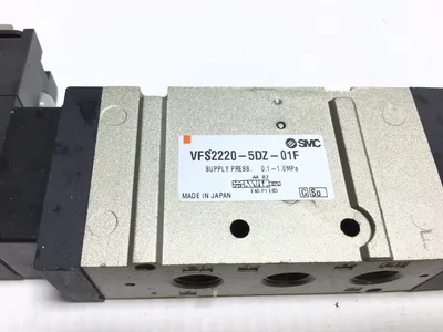 SMC VFS2220-5DZ-01F Solenoid Valve Supply Press 0.1-1.0MPa 21/24VDC