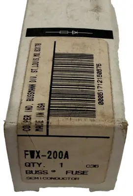 NEW BUSSMANN FWX-200A