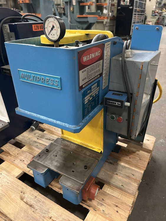 Used MULTIPRESS MULTIPRESS WUA-1TR PRESS C-Frame Presses | Alma Machinery #899570