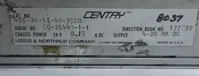 Used LEEDS & NORTHRUP 455-26-51-40-7500 Power Supplies Ohio US | Surplus Asset Holdings #1238237