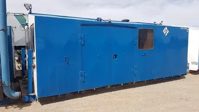 USED SJ PETRO SJ-300 TRIPLEX MUD PUMP