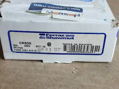 NEW FERRAZ SHAWMUT CRS30