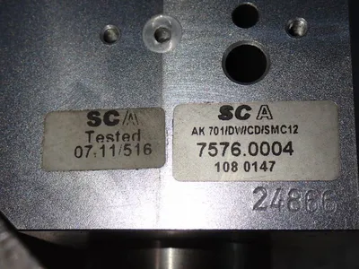 Used SCA AK70/DW/CD/SMC12 Pumps Ohio US | HGR 24 #1132821