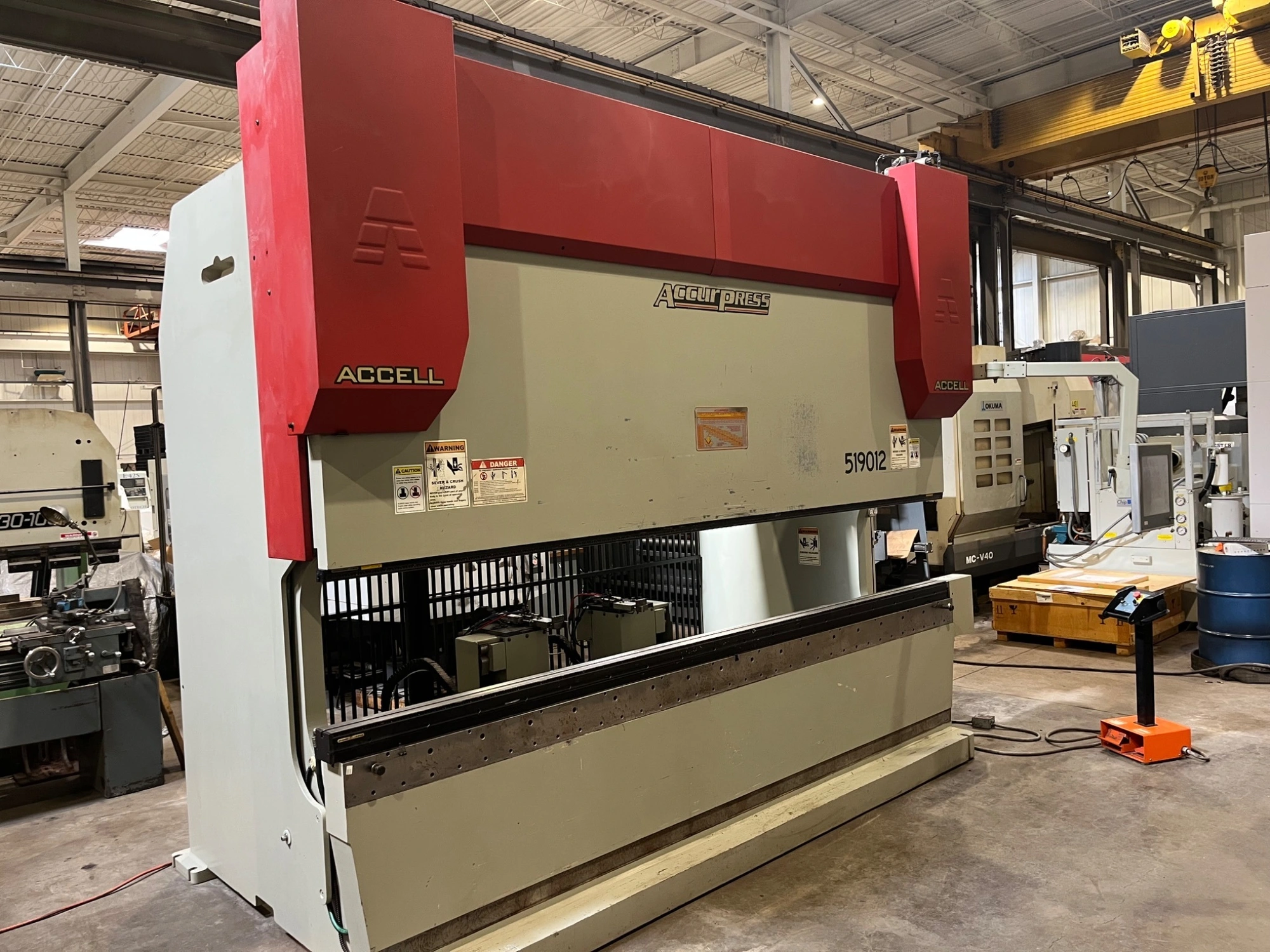 Used 2011 ACCURPRESS 519012 Press Brakes Illinois US | Asset Exchange Corporation #305476