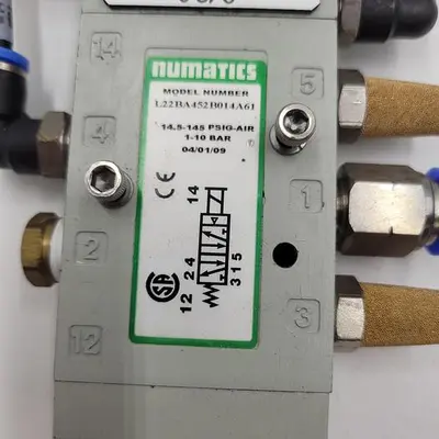 Used NUMATICS NUMATICS L22BA452B014A61 VALVE & NUMATICS SOLENOID 226-749B Pump & Valve Parts | ND Industrial Surplus #1218642