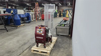 9.7" x 10" Wittmann Knife-Mill Auger Granulator, 6.1 HP