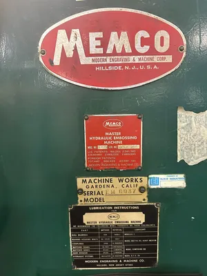 MEMCO 50:75 _UNKNOWN_ | Universal Press & Machinery (UPM) (4)