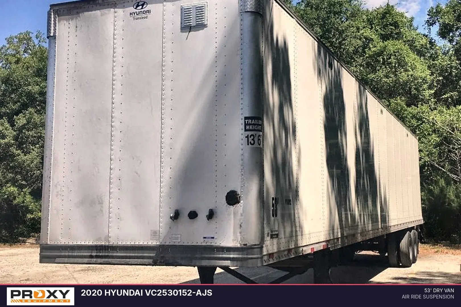 Used 2020 HYUNDAI VC2530152-AJS Box Trailers Florida US | Proxy Equipment #1384873