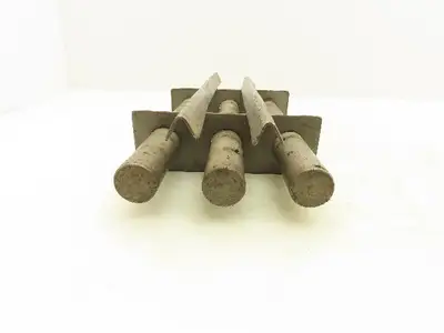Plastic Process Equipment Stainless Magnetic Grate Rod Trap Hopper Filter 6x12"