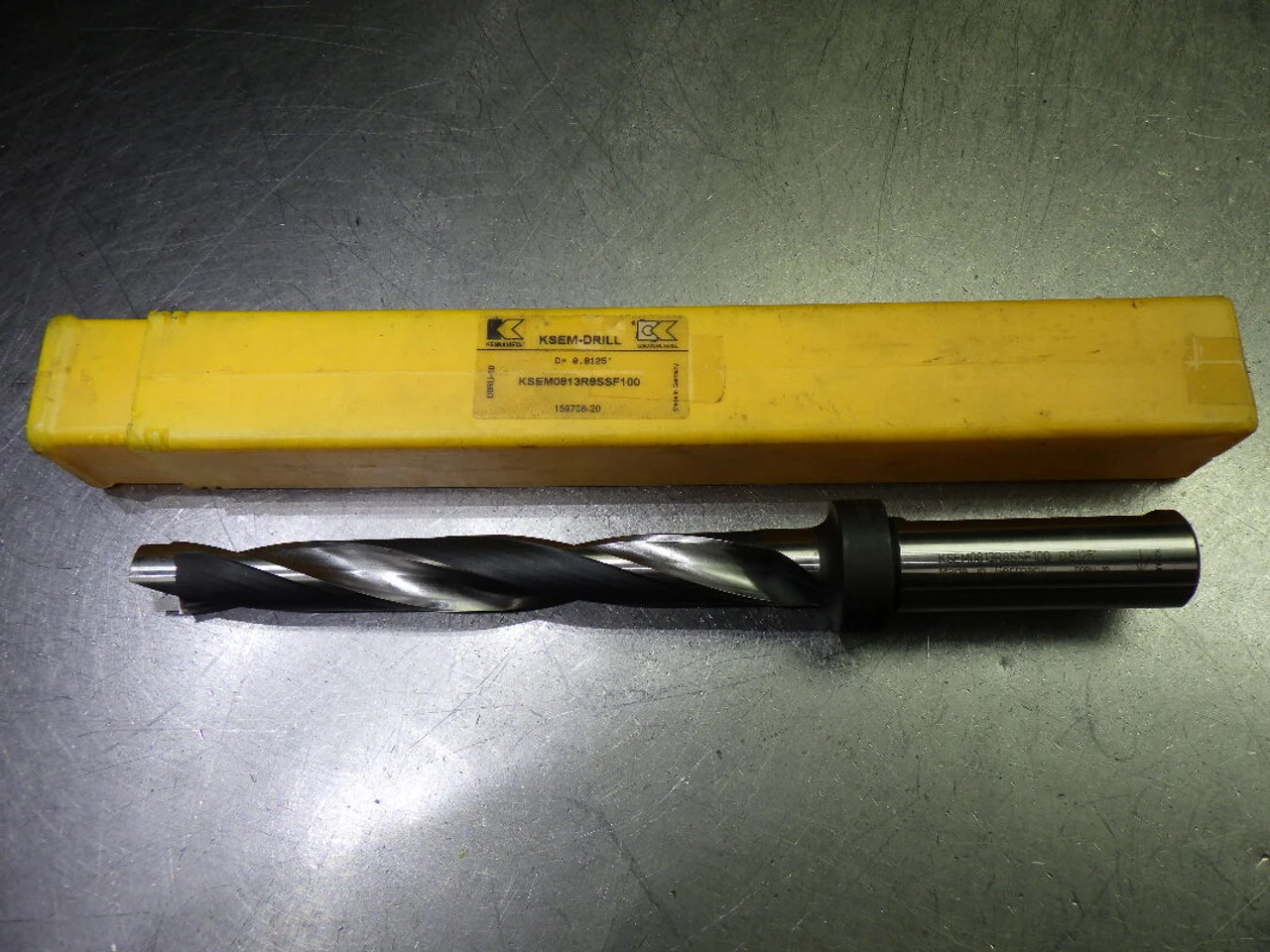 Kennametal 13/16" Coolant Thru indexable Drill 1" Shank KSEM0813R8SSF100 (LOC2214)*