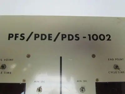 LFE PFS/PDE/PDS-1002 Control Panel Barrel For Plasma Etcher Wafer Descummer