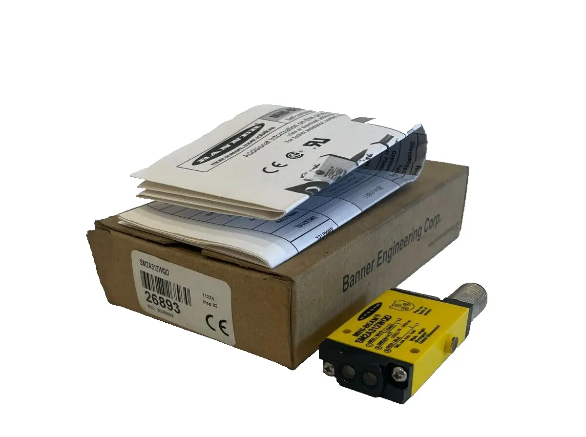 NEW BANNER ENGINEERING SM2A312WQD MINI-BEAM