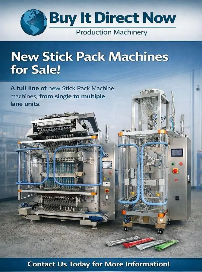 New | in-Stock 2026 LID LID-S1-10 Vertical Form Fill Sealing Machines (VFFS) New Jersey US | Buy It Direct Now #1455028