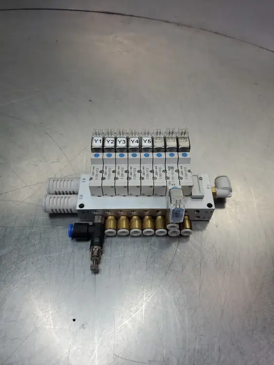 Used SMC SYJ314-5MOZ-Q / SYJ314-5MNZ-Q / SYJ3240-5MNZ-Q Solenoid Valves South Carolina US | Palmetto Automation #1158776
