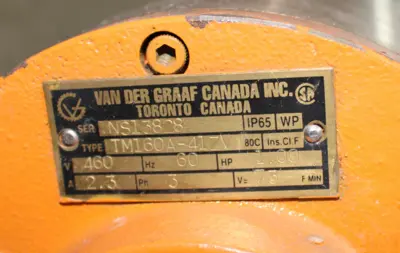 USED VAN DER GRAAF TM160A-41Z