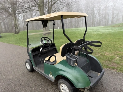 (1) 2015 E-Z-Go golf cart with a Kawasaki gas engine, does not include Club canopy, ball cover, club...