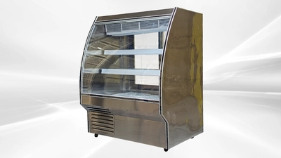 171-0312 48" Self Contained Full Service Seafood Meat Case Cooler