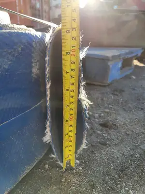 6" x 85 ft Hose Blue