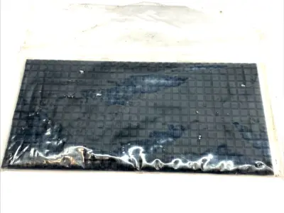 New | in-Stock PFA Waffled NBR Gripper Pad 6"x12" Aluminum Back Pads Michigan US | Maverick Industrial Sales #1401317