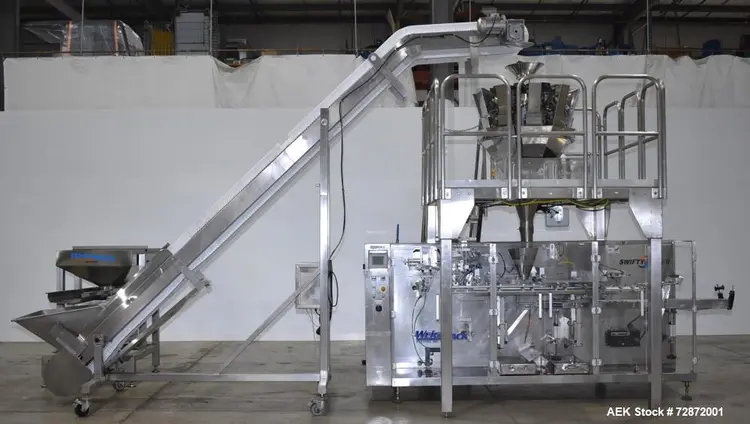 Used WEIGHPACK SYSTEMS COMBI Form & Fill Horizontal - Pre Made Bags Illinois US | Aaron Equipment 60 #86703