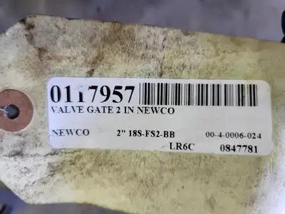 2" Class 800 Gate Valve B16.34