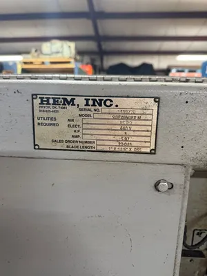 HEM SIDEWINDER M Horizontal Band Saws | Direct Industrial (8)