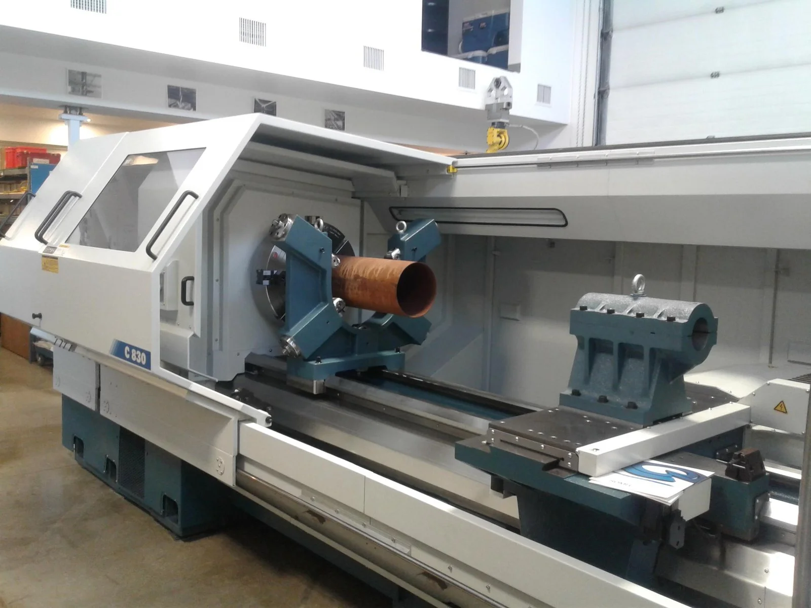 Used 2018 ROMI C830 X 120 Oil Field & Hollow Spindle Lathes Alberta CA | Lamarche Machinery Inc #1463828