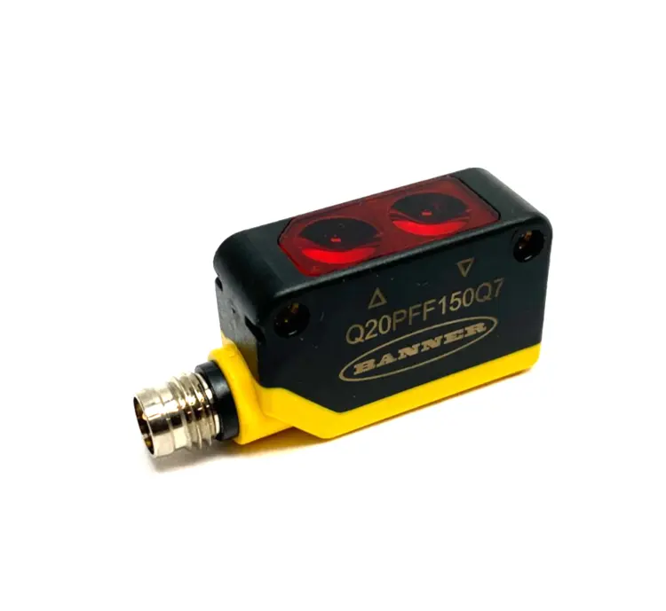 Used BANNER ENGINEERING WORLD-BEAM FIXED-FIELD PHOTOELECTRIC SENSOR M8 4-PIN Photoelectric Sensors | Maverick Industrial Sales #1111287