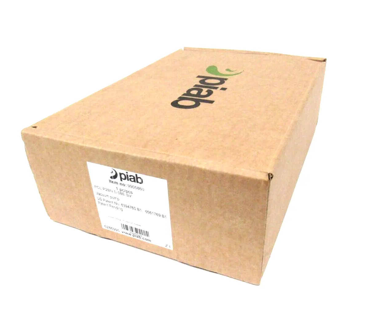 NEW PIAB PCL.P2BN.S.08E.SV VACUUM PUMP 9905860 PCLP2BNS08ESV