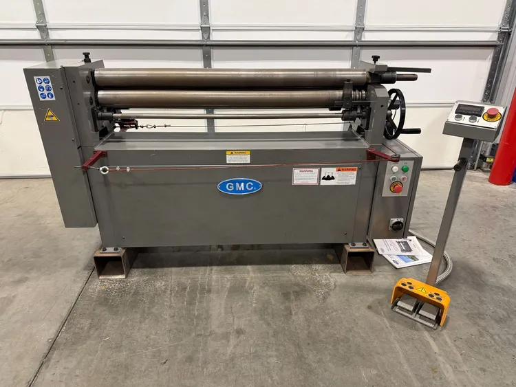 Used 2023 GMC PBR-0412E Plate Bending Rolls including Pinch Kentucky US | Machine Tool Emporium #746421