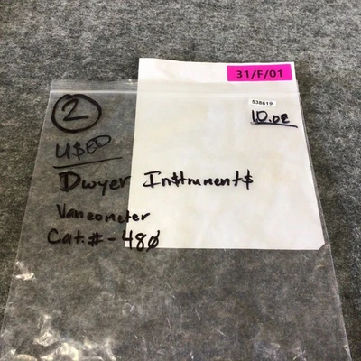 Used Dwyer 480 Misc Industrial Equipment California US | Davliegogo LLC #1730028