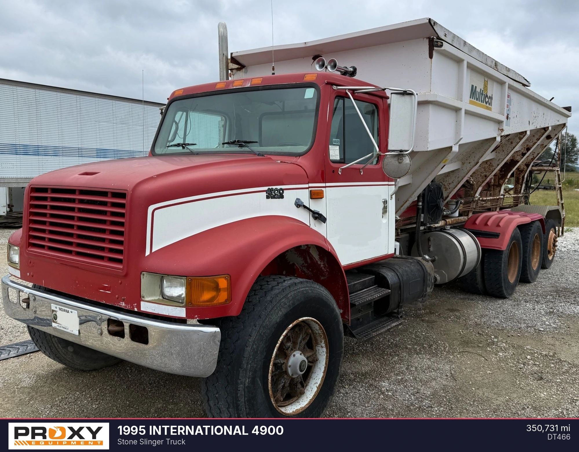 Used 1995 INTERNATIONAL 4900 Dump trucks Indiana US | Proxy Equipment #1494886