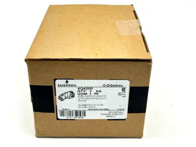 4Q4200 | Emerson  Liquidtight Connector 45 Degree Raintight 2" - New Other