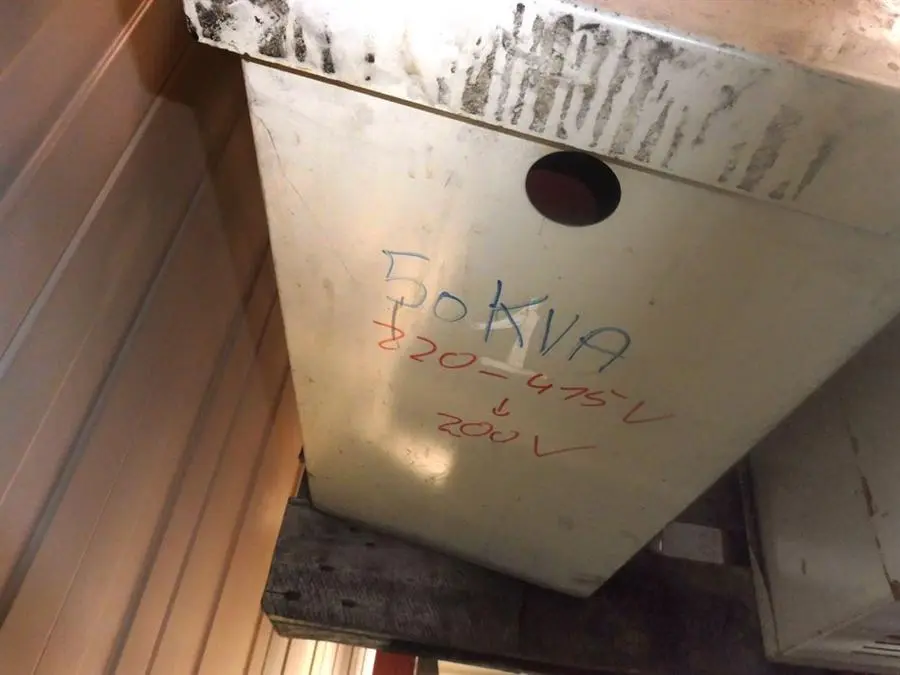 USED TRANSFO 50 KVA