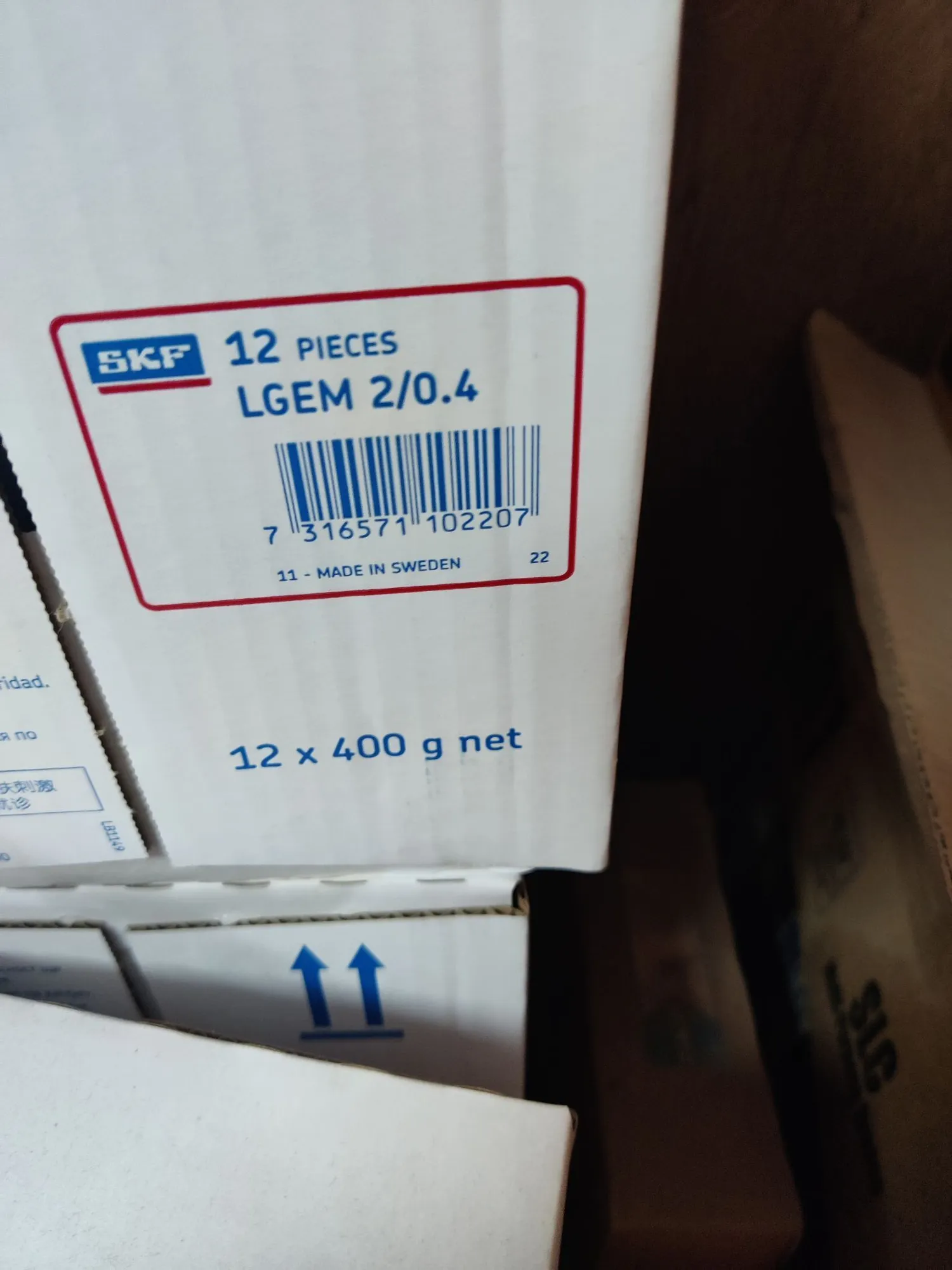 NEW SKF LGEM2 / 04 GREASE