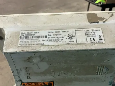 Used METTLER TOLEDO BBA2313BB35 Material Handling (misc) Ohio US | HGR 24 #1343664