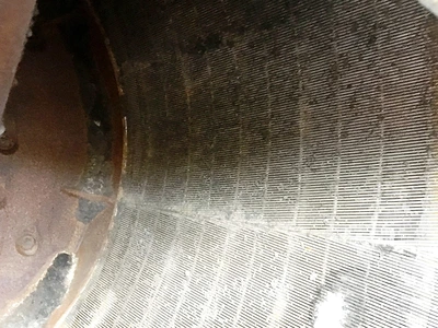 McNally-Wedag A-250 vibrating screen coal dryer, CS.