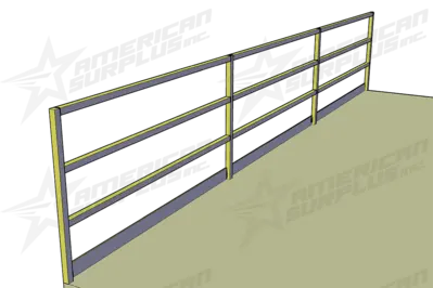 Used _UNKNOWN_ _UNKNOWN_ Guard Rails Rhode Island US | American Surplus #1268172