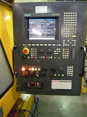 USED WEISSER FR 23Q-2 DOUBLE SPINDLE CNC Ø 355 X 430 MM